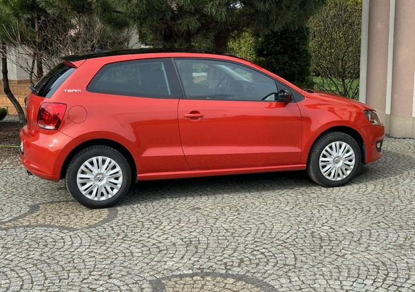 Volkswagen Polo cena 18500 przebieg: 173100, rok produkcji 2010 z Bolesławiec małe 596